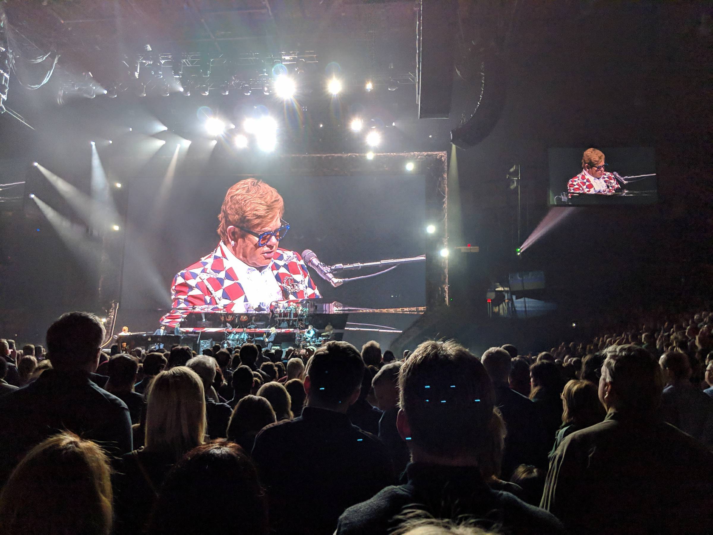 Elton John Photo with Crowd