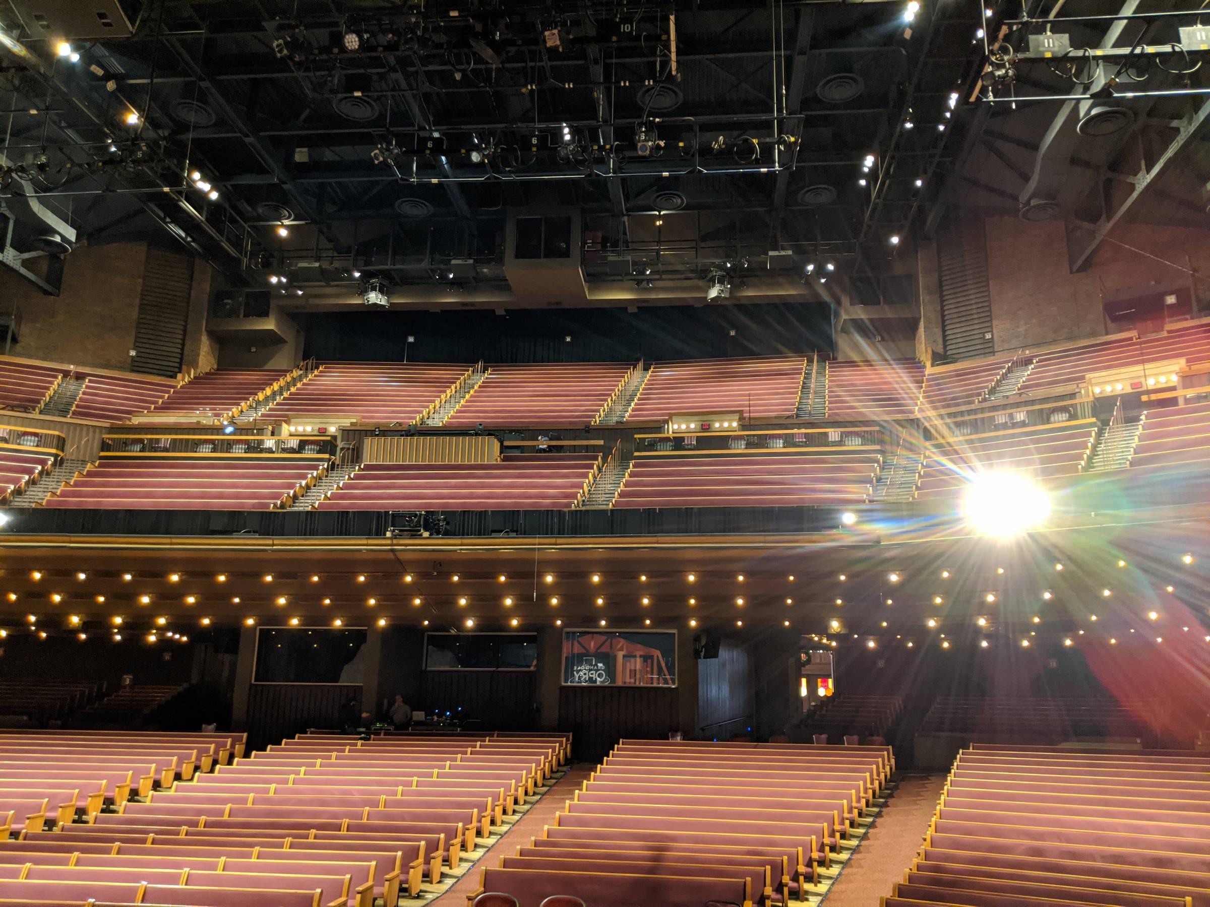 Grand Ole Opry House Seating