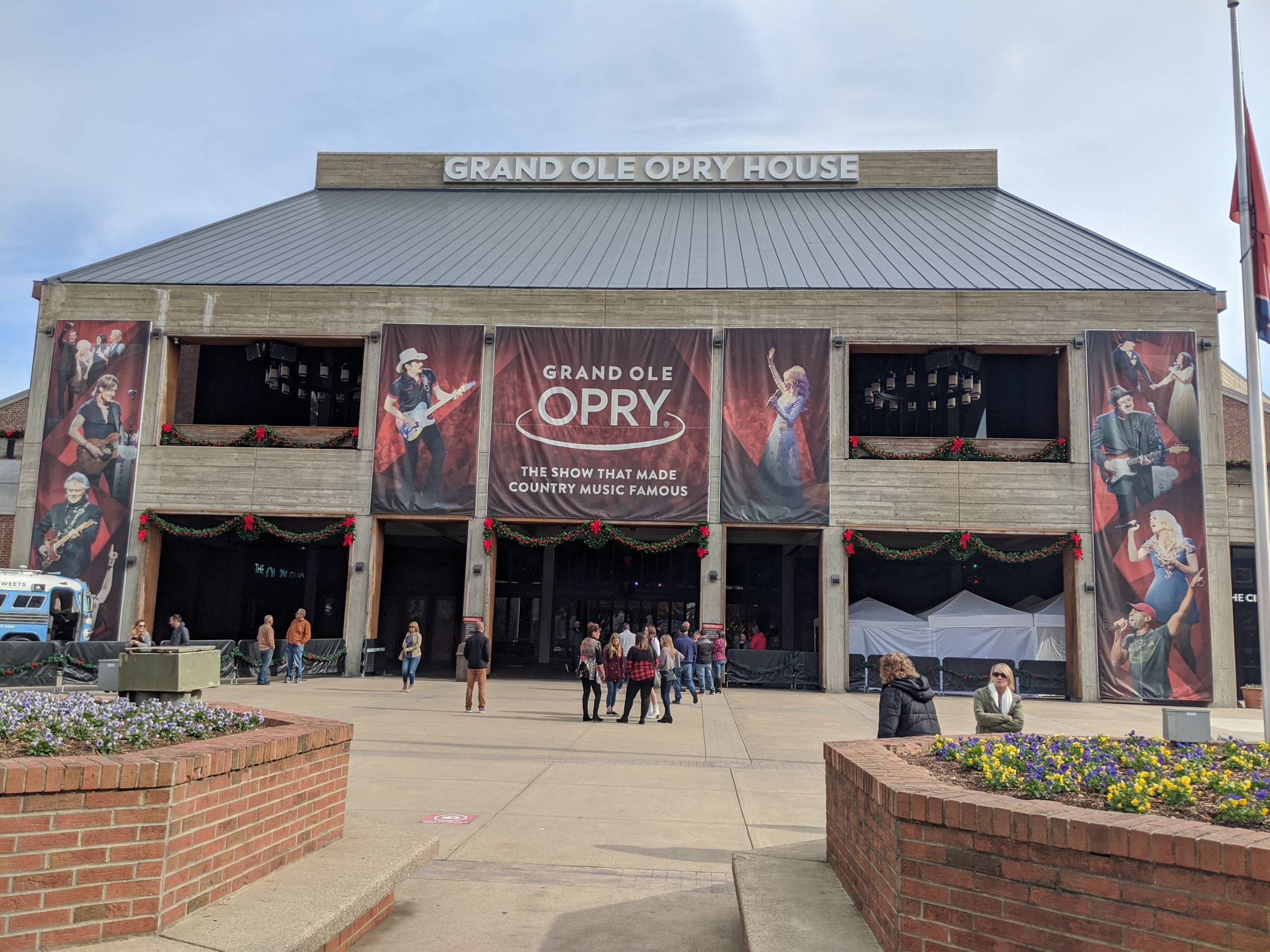 Outside the Grand Ole Opry House