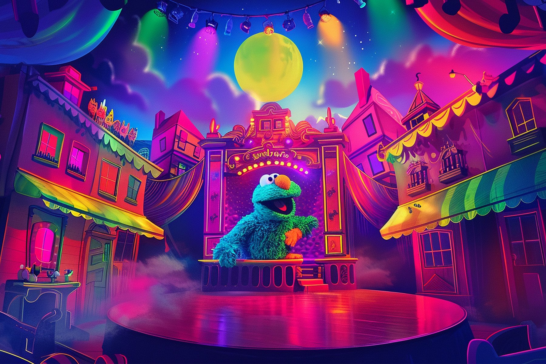 photo of Sesame Street Live