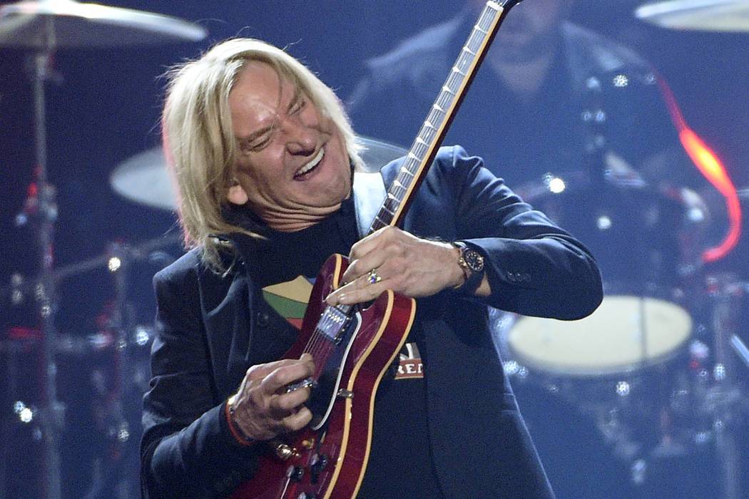 Joe Walsh playing with the Eagles