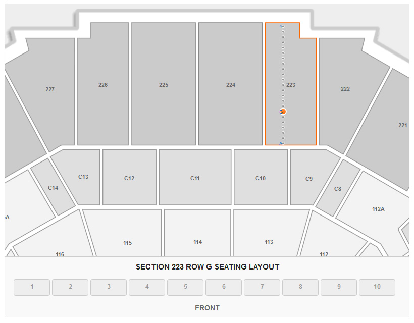 Fedexforum Seating Chart Memphis Tigers