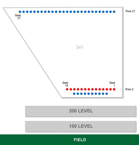 Detroit Lions Interactive Seating Chart