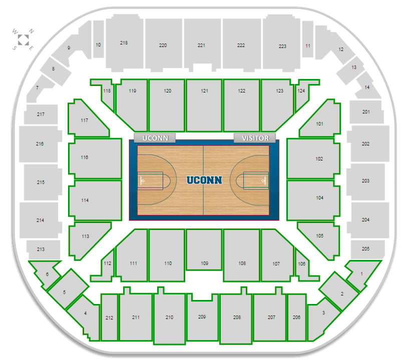 Chairback Seating Map