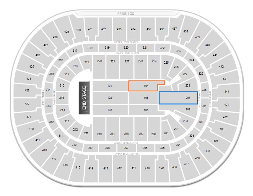 Honda Center Concert Seating Chart & Interactive Map ...