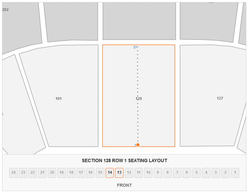 Seattle Storm Key Arena Seating Chart