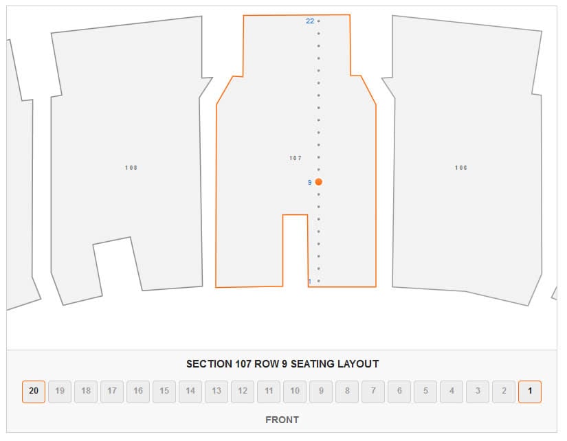 Madison Square Garden Concert Seating Chart & Interactive ...