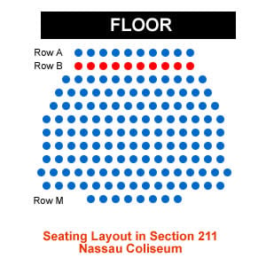 New Coliseum Uniondale Seating Chart