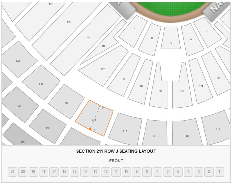 3d Seating Chart Nationals Park