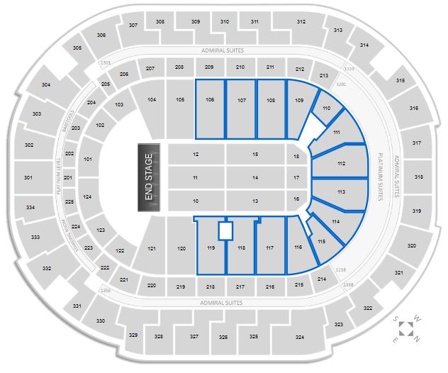 Gallery of seating maps american airlines center - american airlines ...