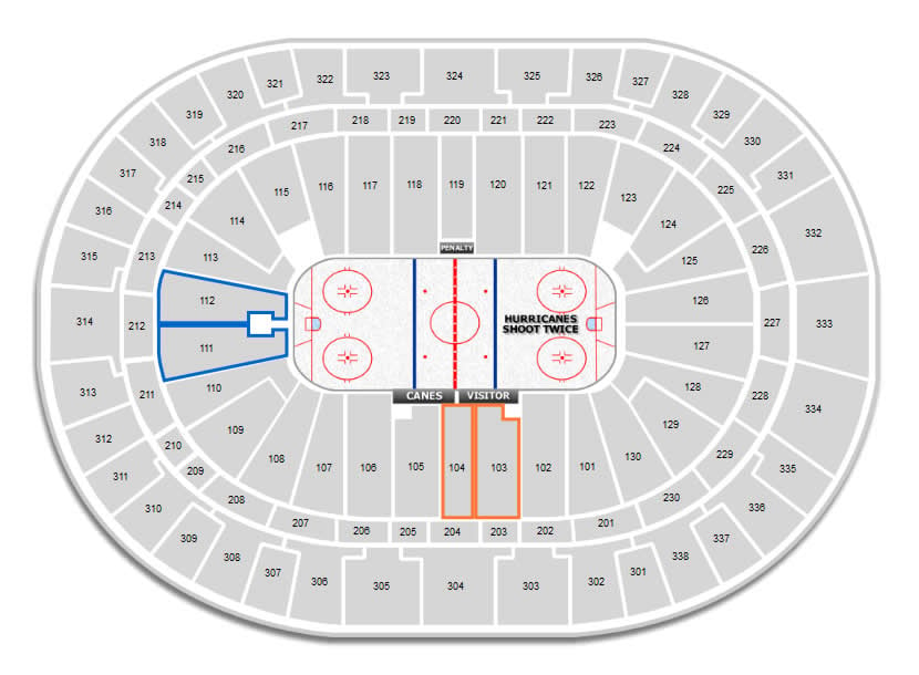 Pnc Arena Interactive Seating Chart