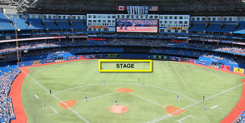 3d Seating Chart Rogers Centre