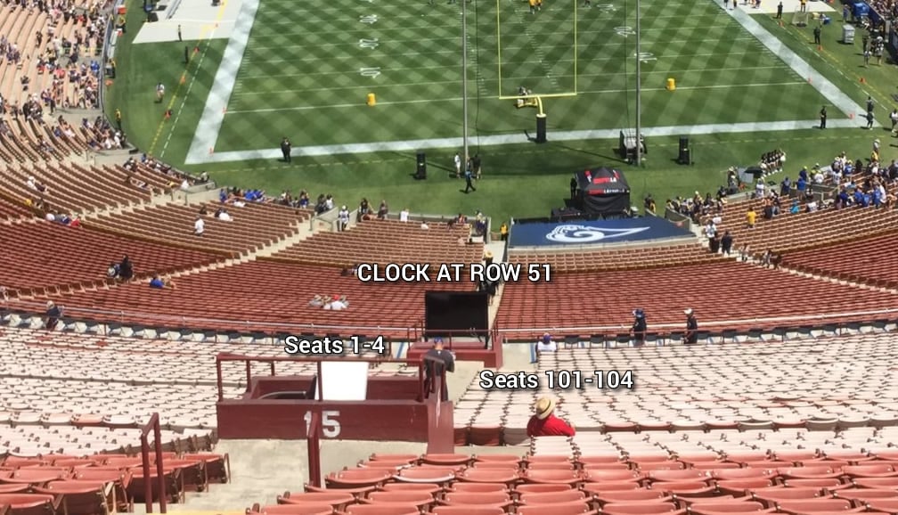 Usc Seating Chart View