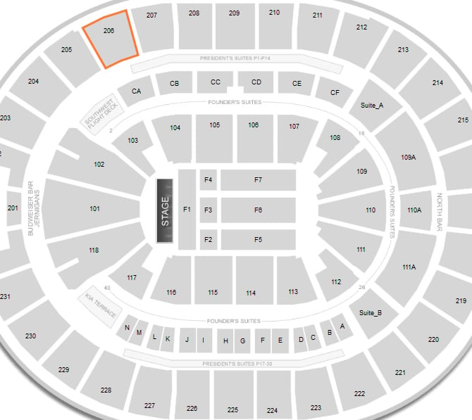 Amway Center Concert Seating Chart & Interactive Map ...