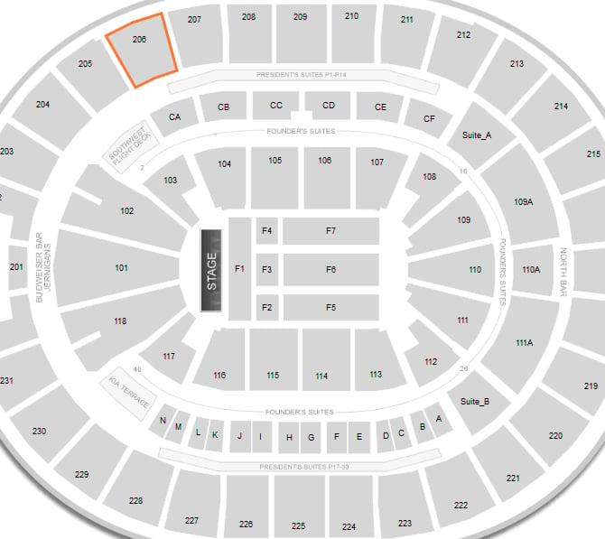 Amway Center Seating Chart With Rows Finna