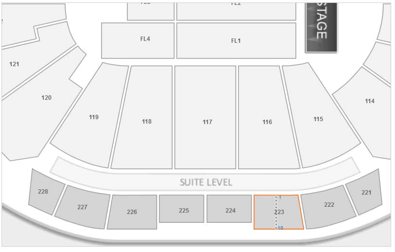 Sprint Center Seating Chart Ed Sheeran