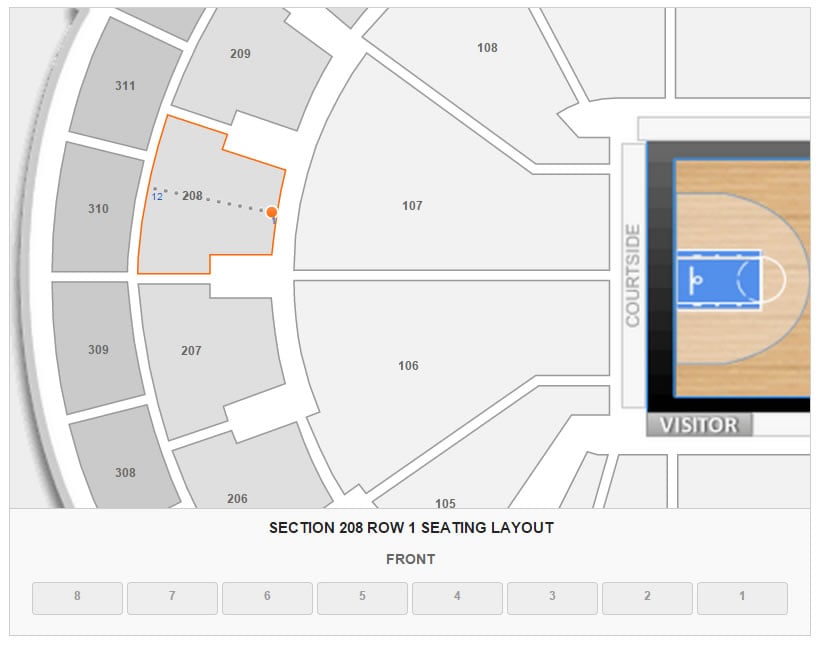 Laker Tickets Staples Center Seating Chart