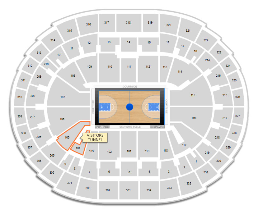 Staples Center Seating Chart Section Pr5
