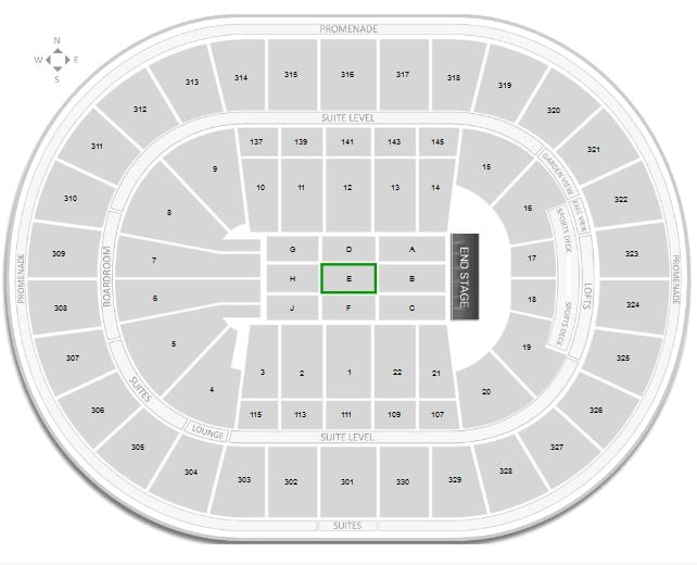 TD Garden Concert Seating Chart & Interactive Map ...