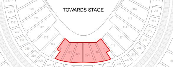 U2 Square Garden Seating Chart 2015