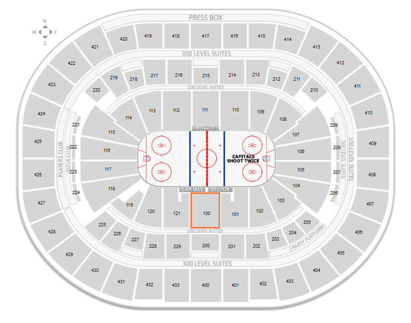 Capital 1 Arena Seating Chart