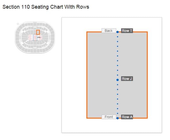 Verizon Center Capitals Seating Chart Interactive