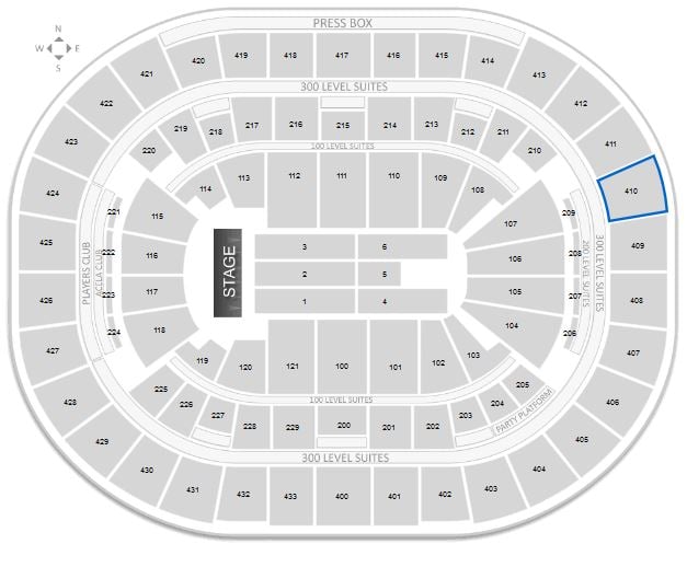 Capital One Arena Seating Chart For Concerts