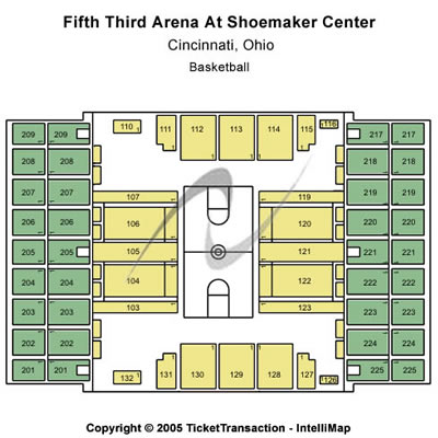 Fifth Third Arena Seating Chart