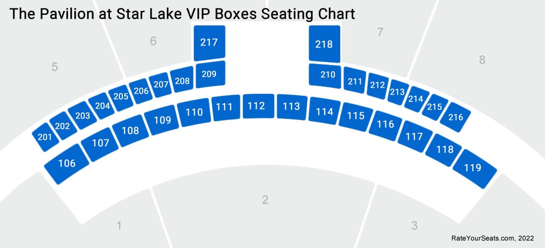 Star Lake Amphitheater Seating Chart