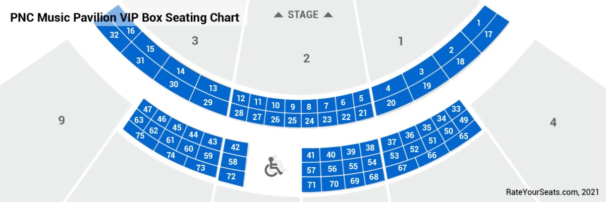 Pnc Seating Chart Concert