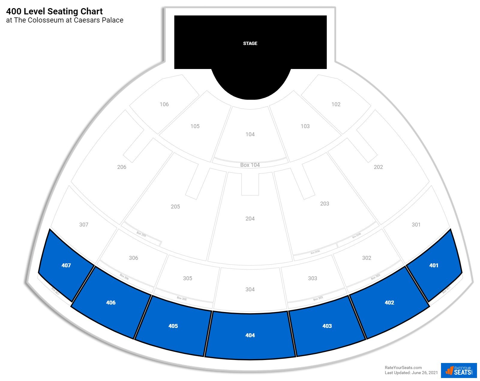 The Colosseum At Caesars Palace Tickets & Seating Chart