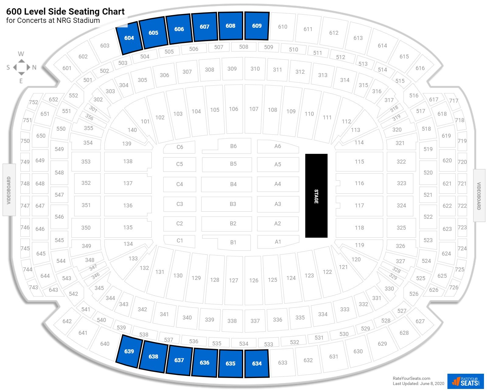 Nrg Arena Seating Chart View