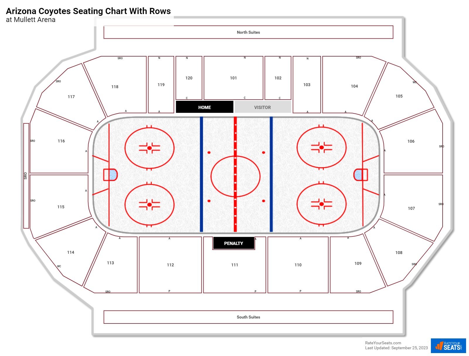 Seating Charts - Mullett Arena ASU
