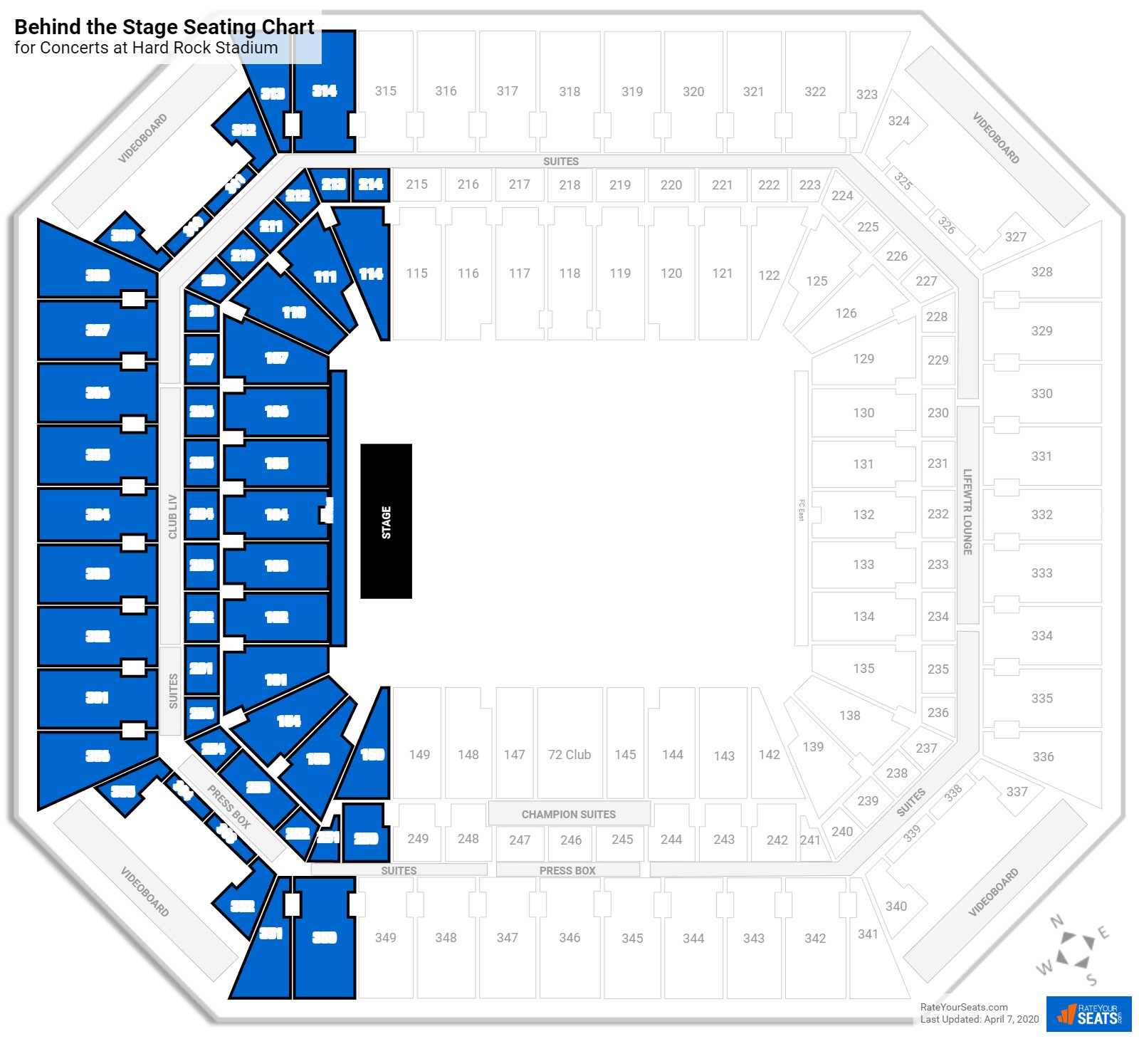 Hard Rock Live Sacramento Seating Chart