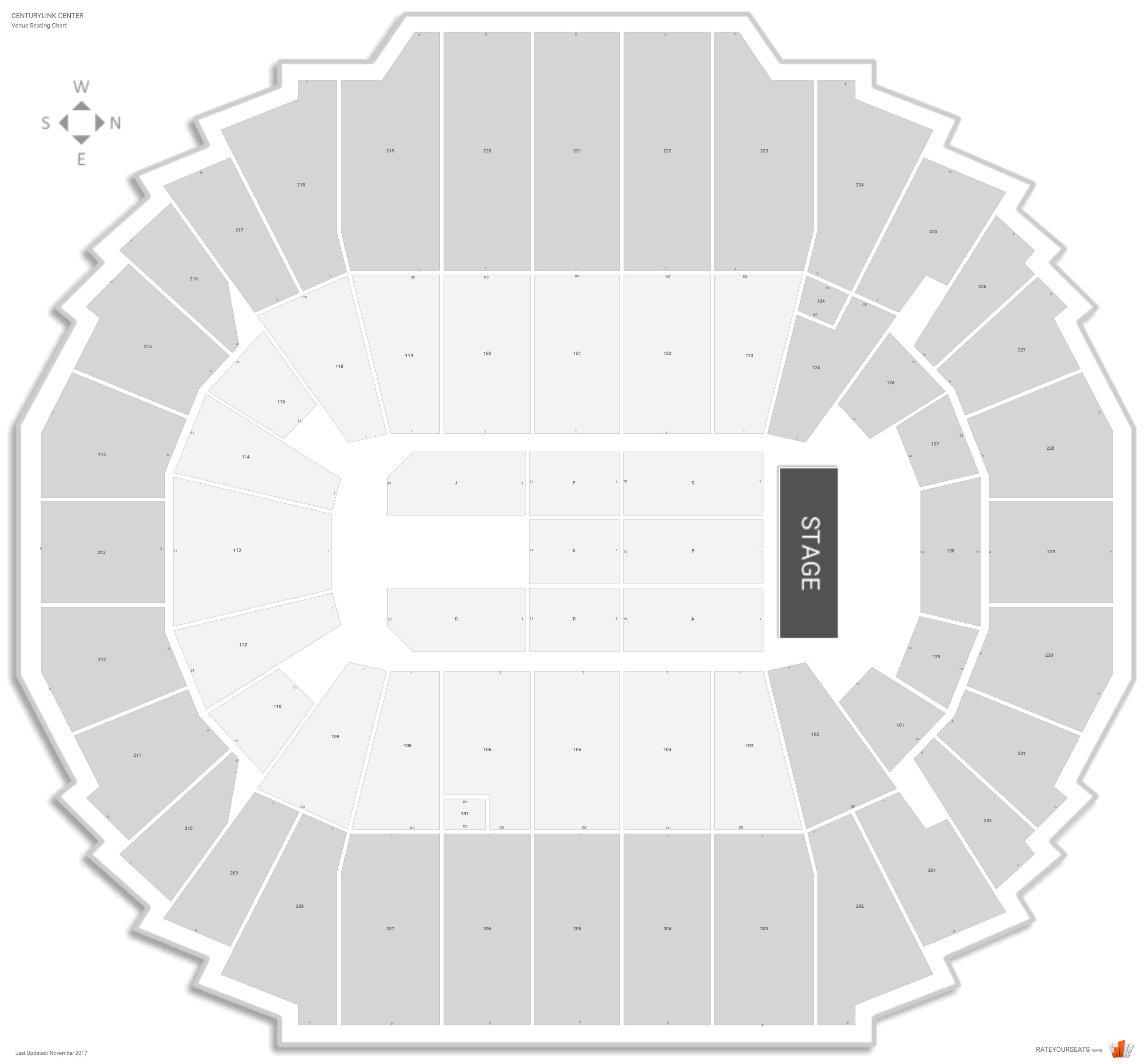 Chi Health Center Omaha Concert Seating Guide