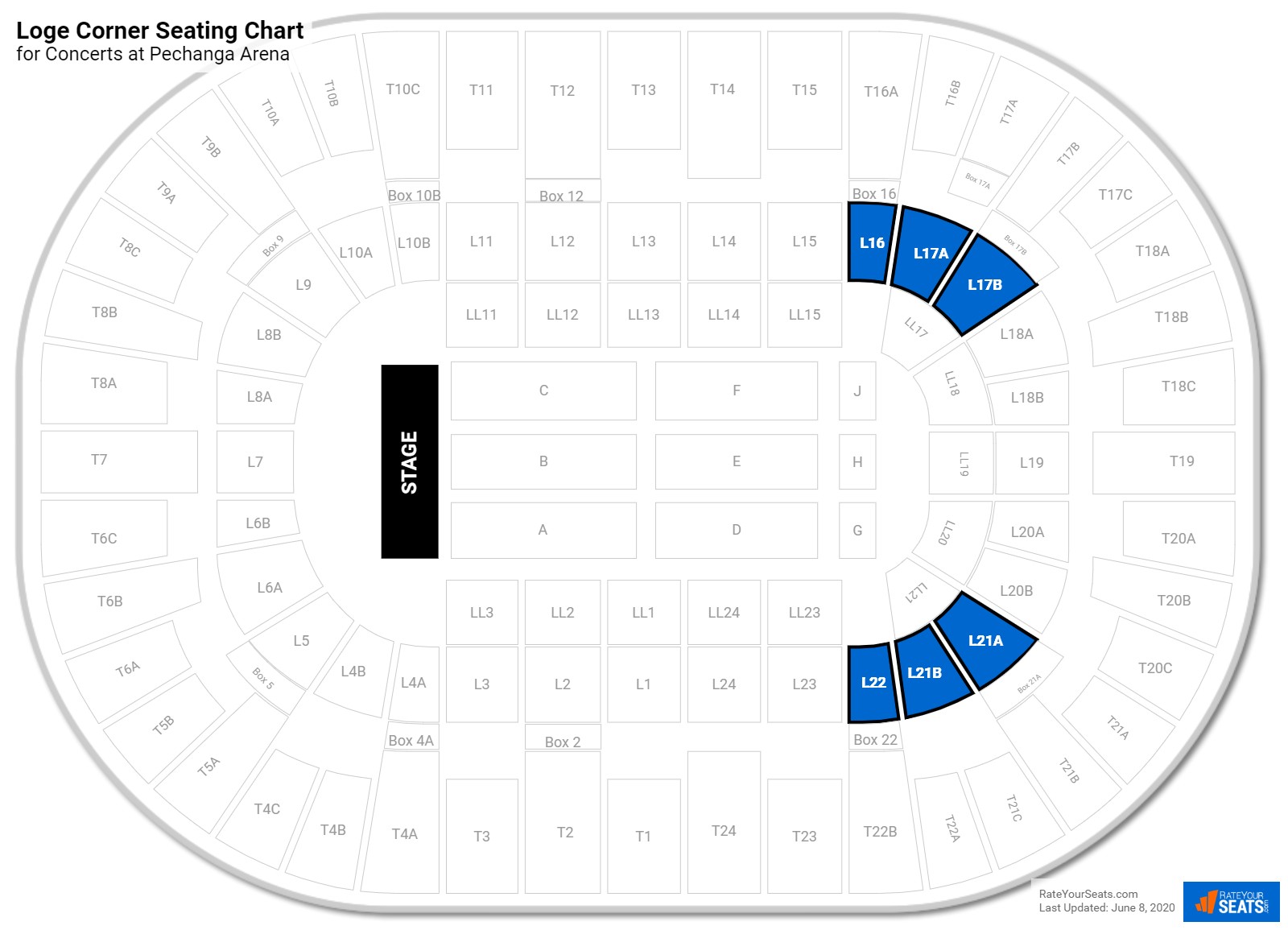 Pechanga Arena Seating