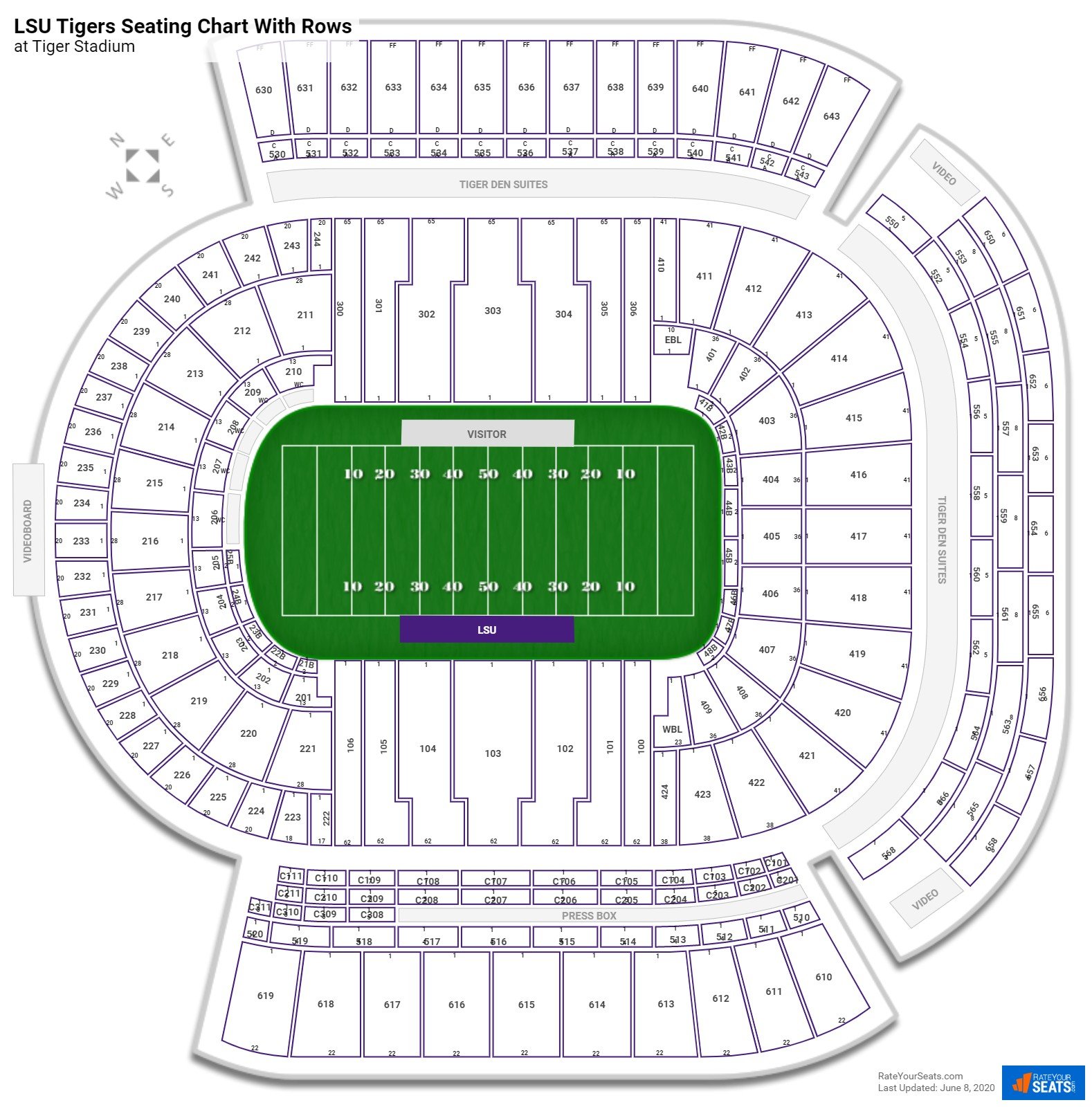 lsu football stadium seating