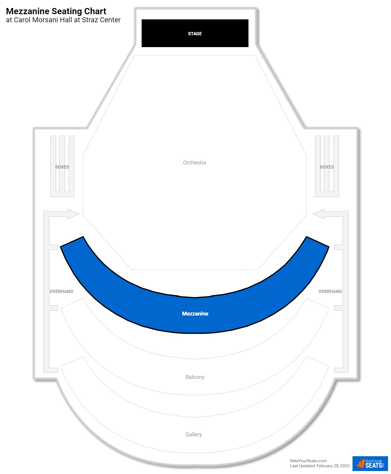 Straz Center Seating Chart Ferguson Hall Matttroy