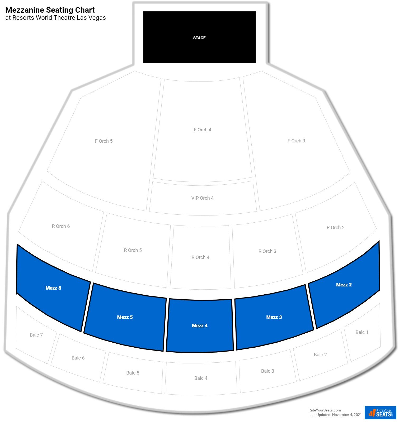 The Theatre at Resorts World Las Vegas Tickets & Seating