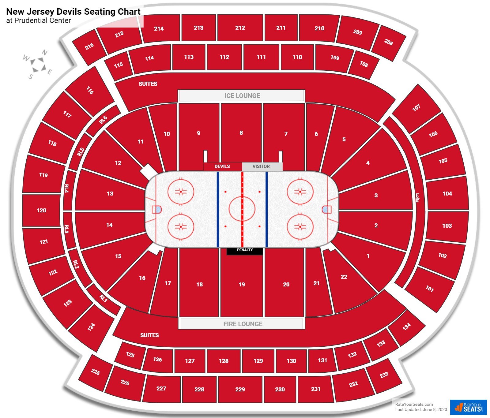 Group Seating  New Jersey Devils