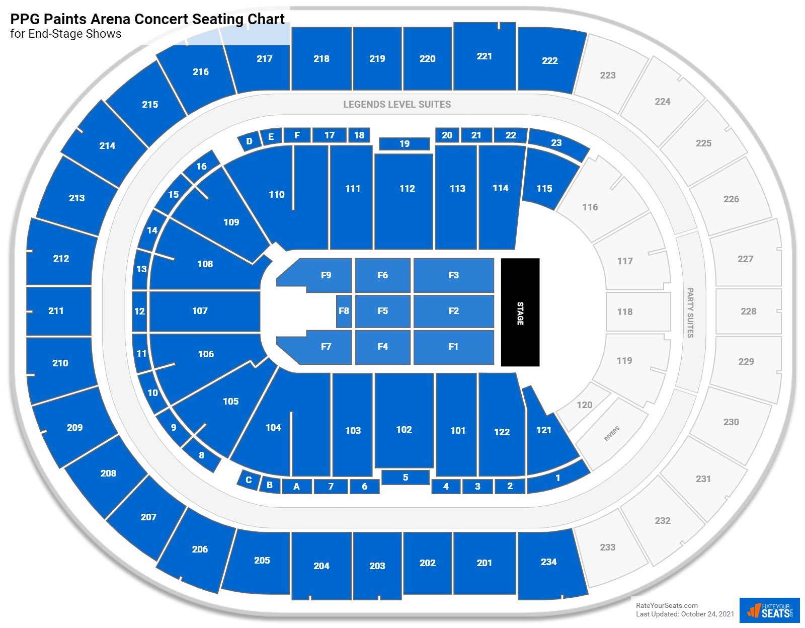 PPG Paints Arena Tickets, Seating Charts and Schedule in
