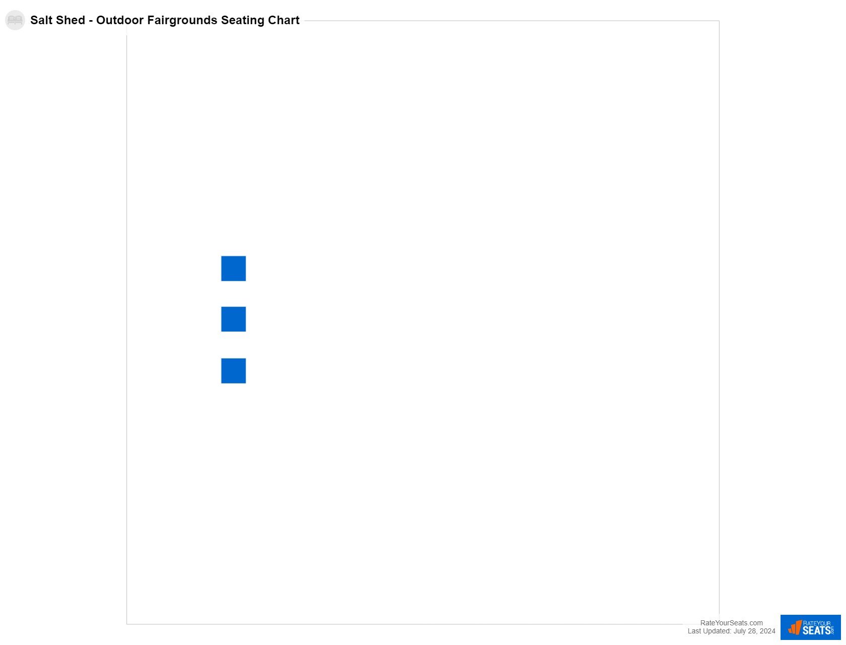 Concert seating chart at Salt Shed - Outdoor Fairgrounds