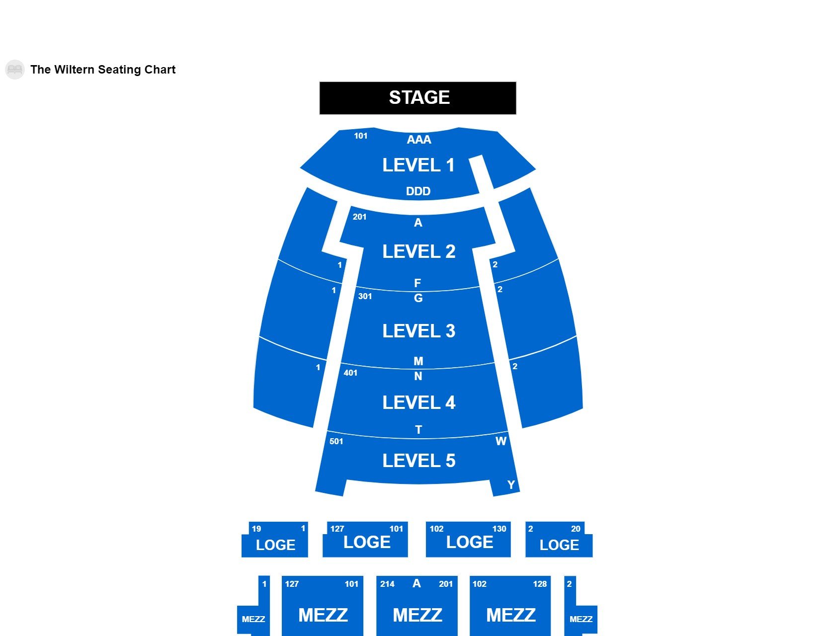 The Wiltern Seating Charts RateYourSeats