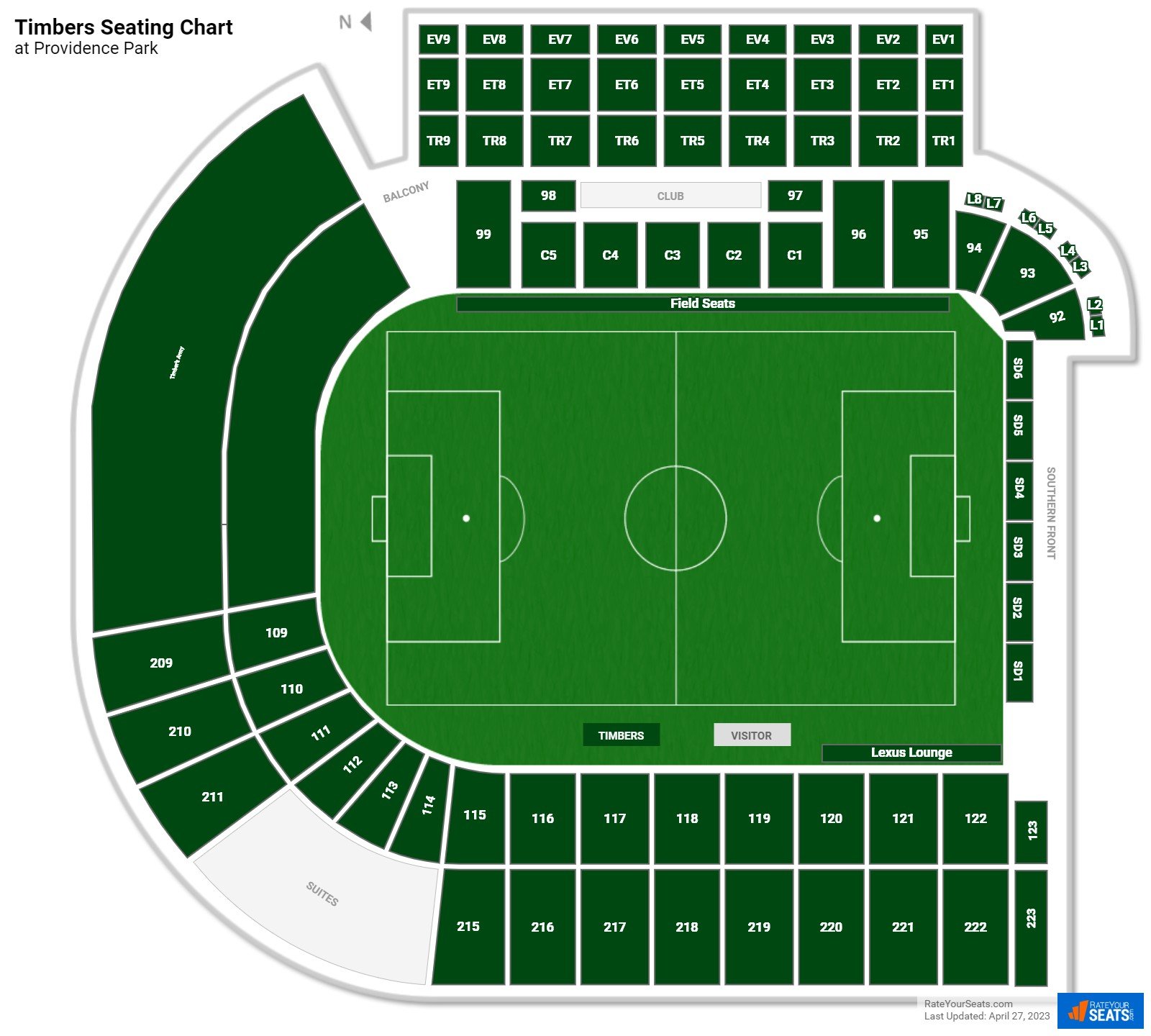 Portland Timbers Stadium Seating Map Awesome Home
