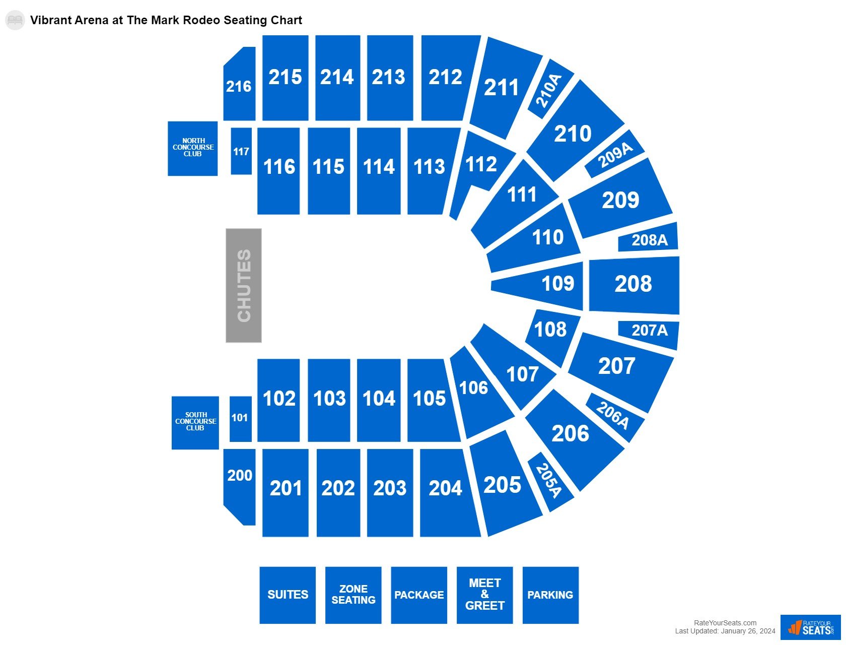 Vibrant Arena at The Mark Seating Charts