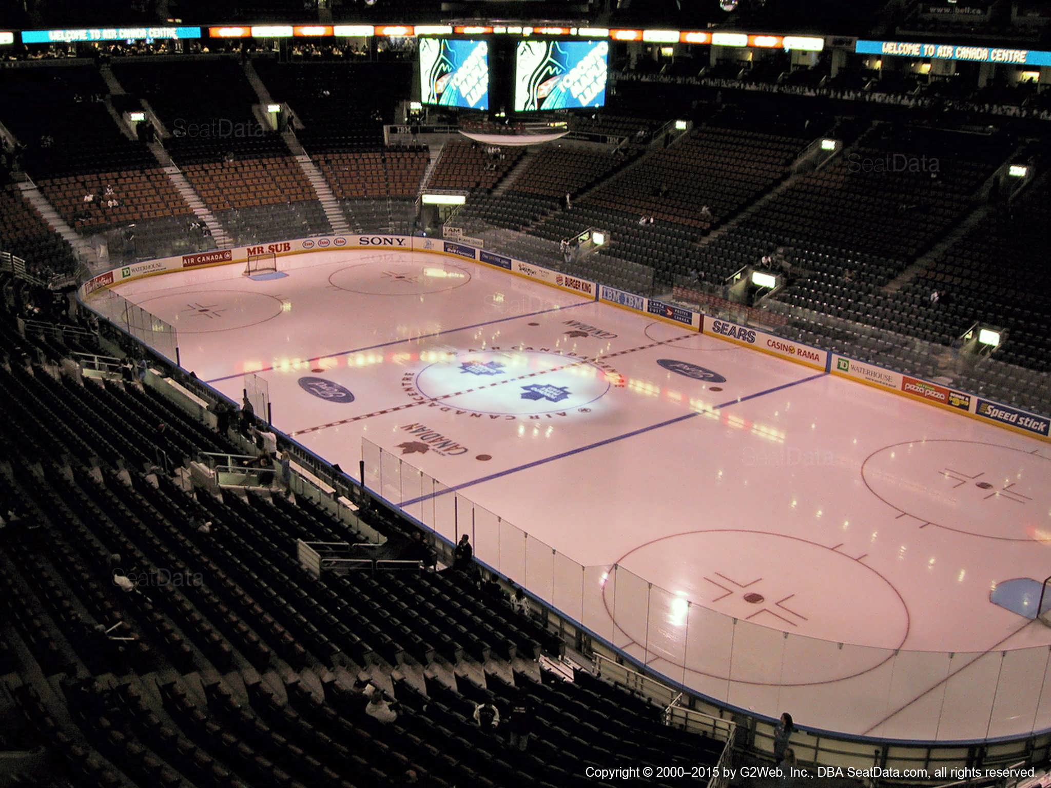 Scotiabank Arena Section 317 - Toronto Maple Leafs - RateYourSeats.com