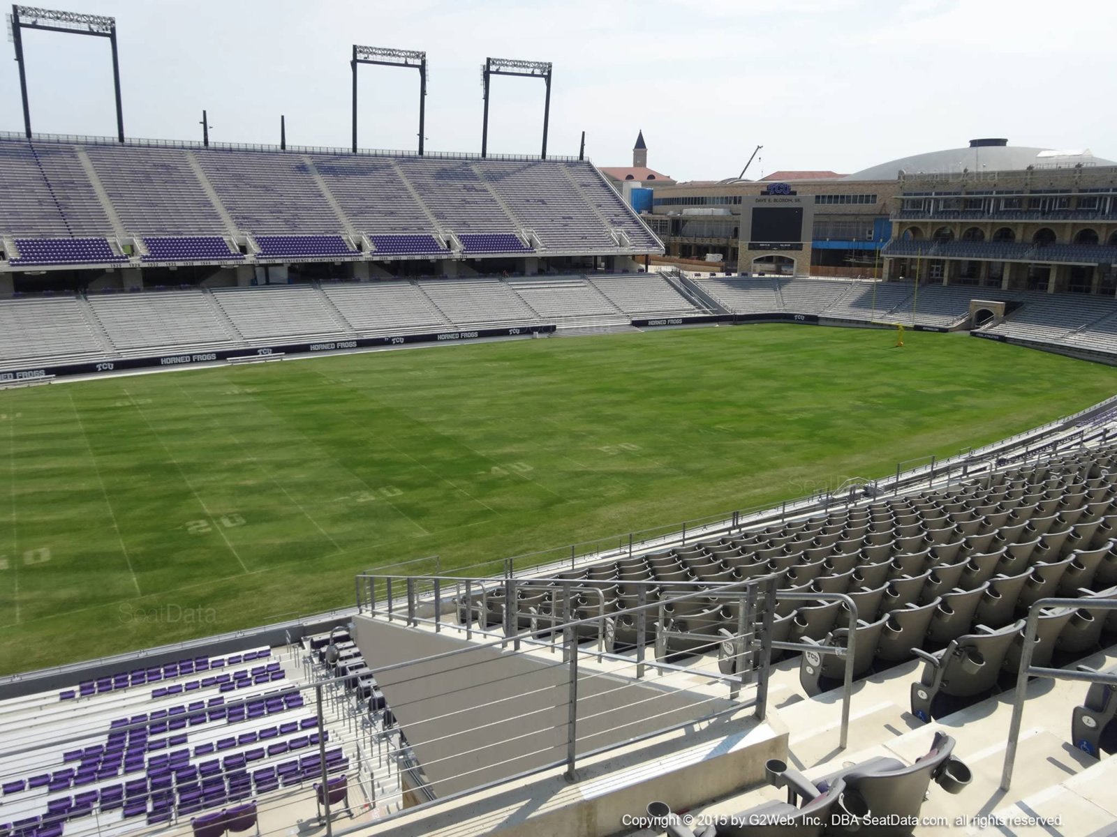 Amon Carter Stadium Section 210 - RateYourSeats.com