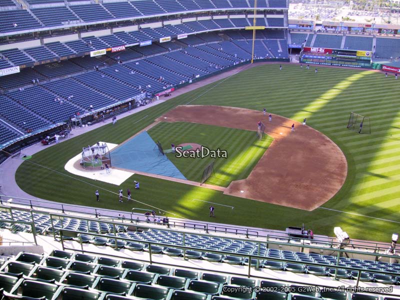 Angel Stadium Seating Map