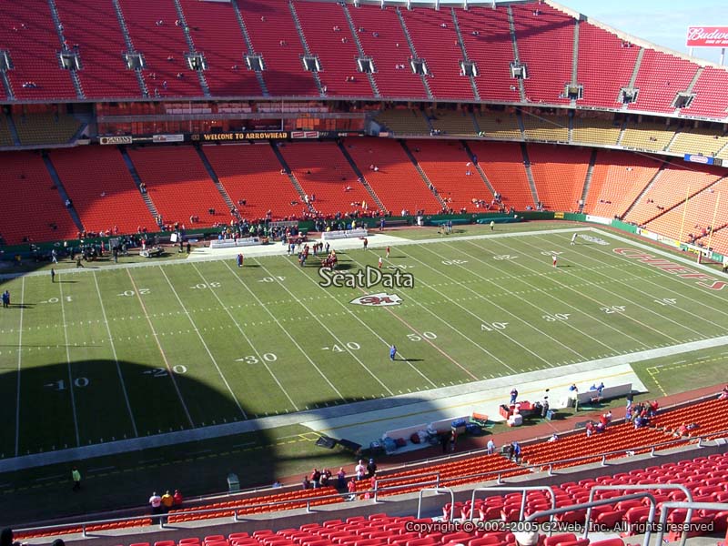 Arrowhead Stadium Section 303 - RateYourSeats.com