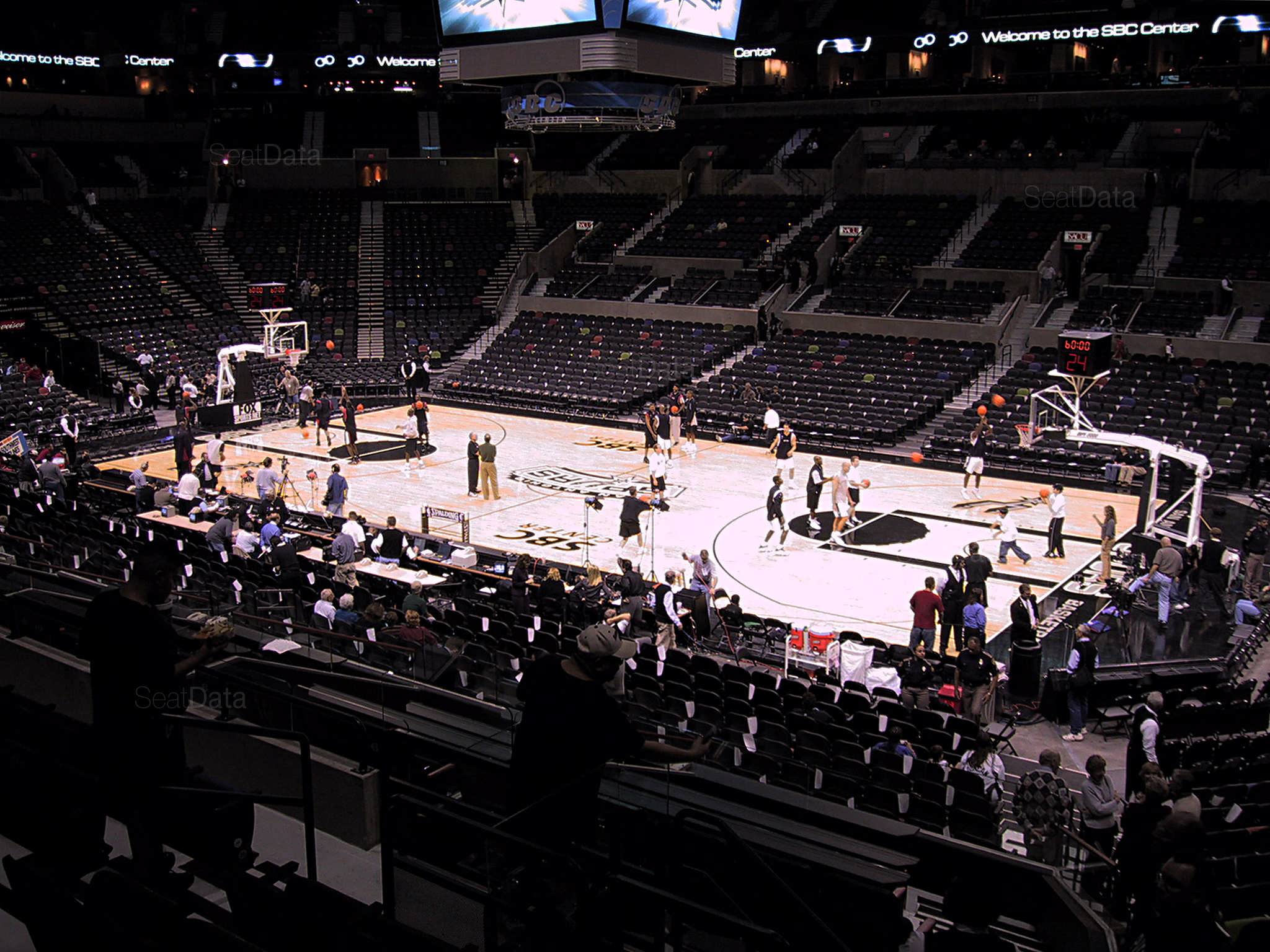 AT&T Center Section 105 - San Antonio Spurs - RateYourSeats.com